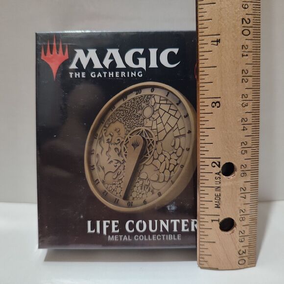 Magic The Gathering Life Counter Figurine Official MTG Metal Medallion - Picture 3 of 4